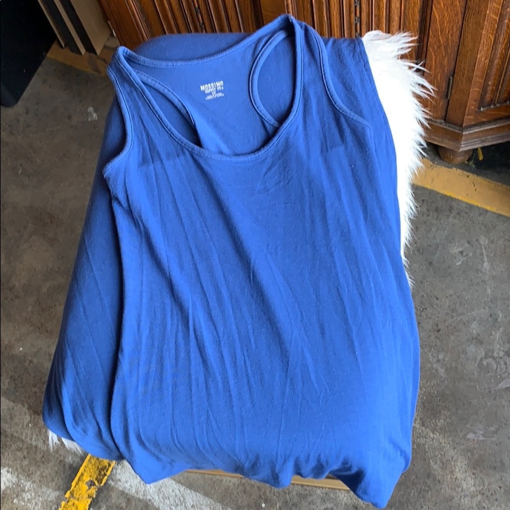 Mossimo Racerback Maxi Dress Size Small Periwinkle - Picture 5 of 6